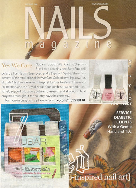 Read Yes We Care In Nails Magazine: October